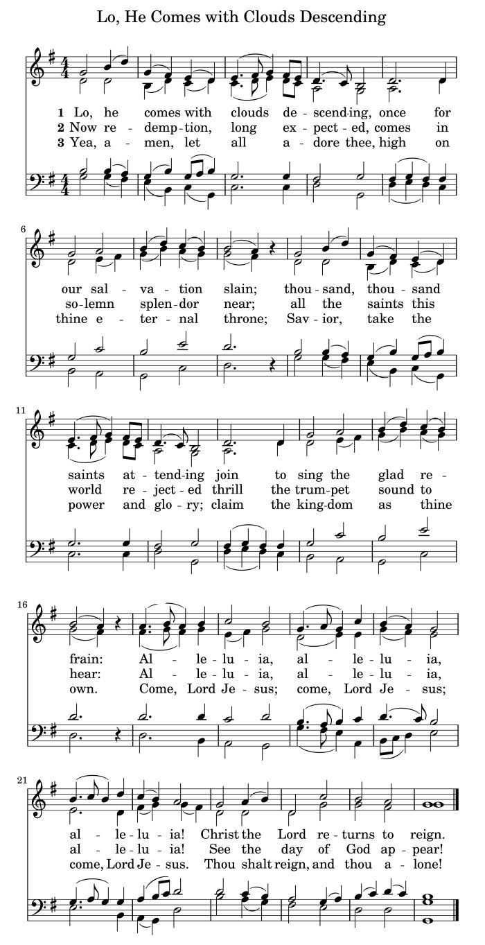 Wesley
                  Hymn